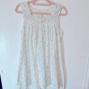 Rachel Ashwell Embroidered Night Gown